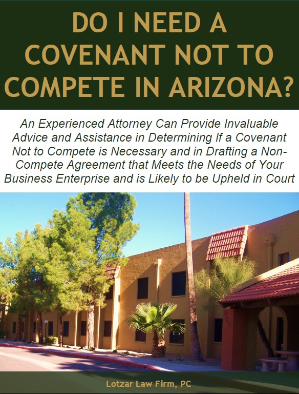 Do I Need a Covenant Not to Compete in Arizona